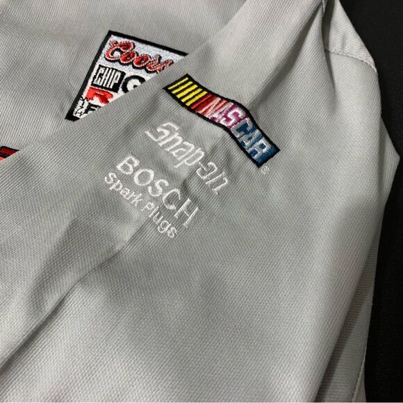 Chase NASCAR Sterling Marlin Coors Light 1/4 Zip Pull-Over Crew Shirt Med #919 - Picture 5 of 10